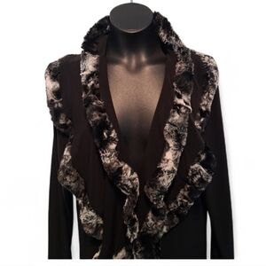 Joseph Ribkoff Black and White Cardigan 6599